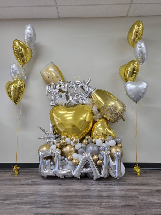 Fantasy Birthday Hearts
