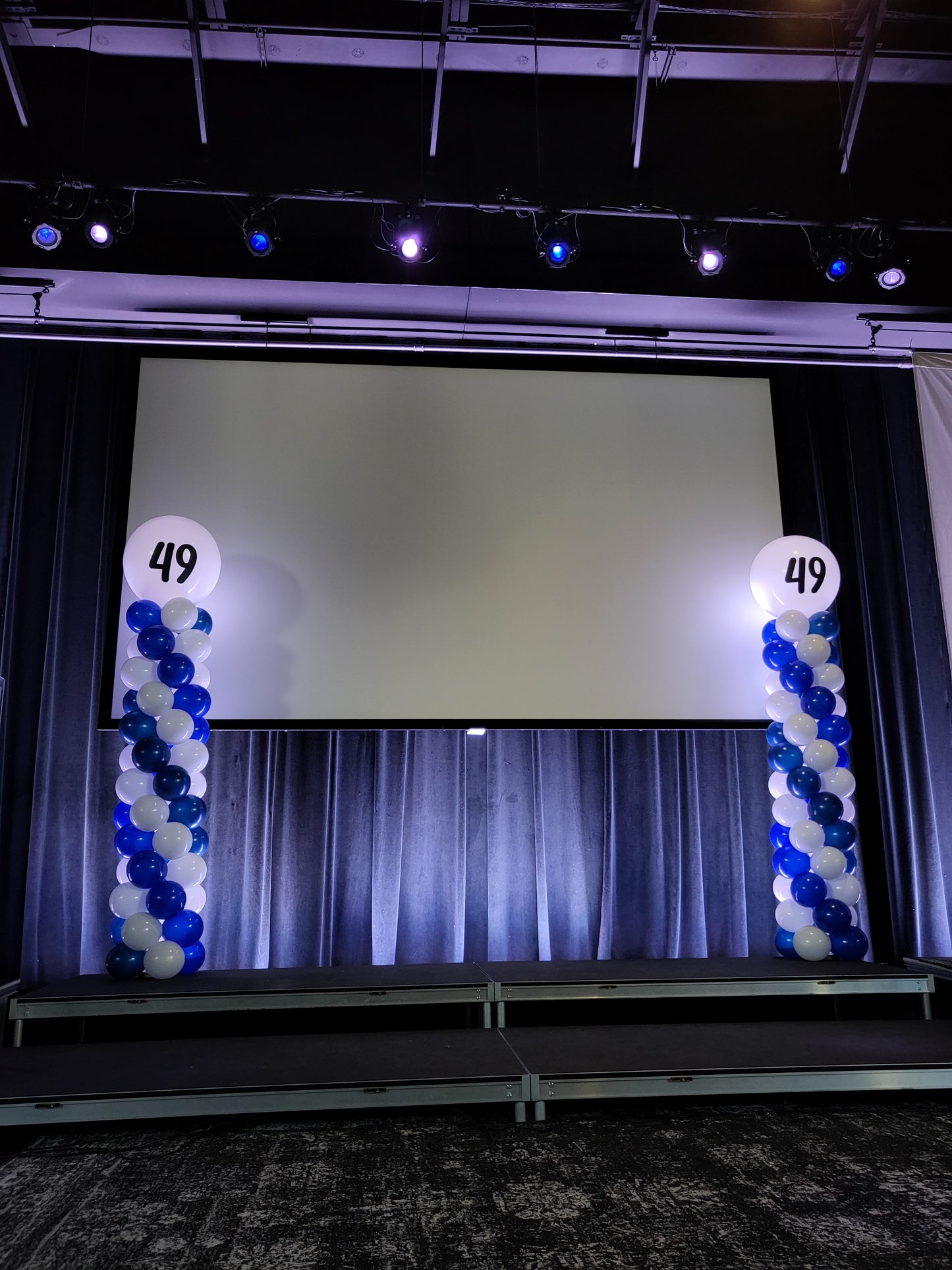 Custom 30'' topper column