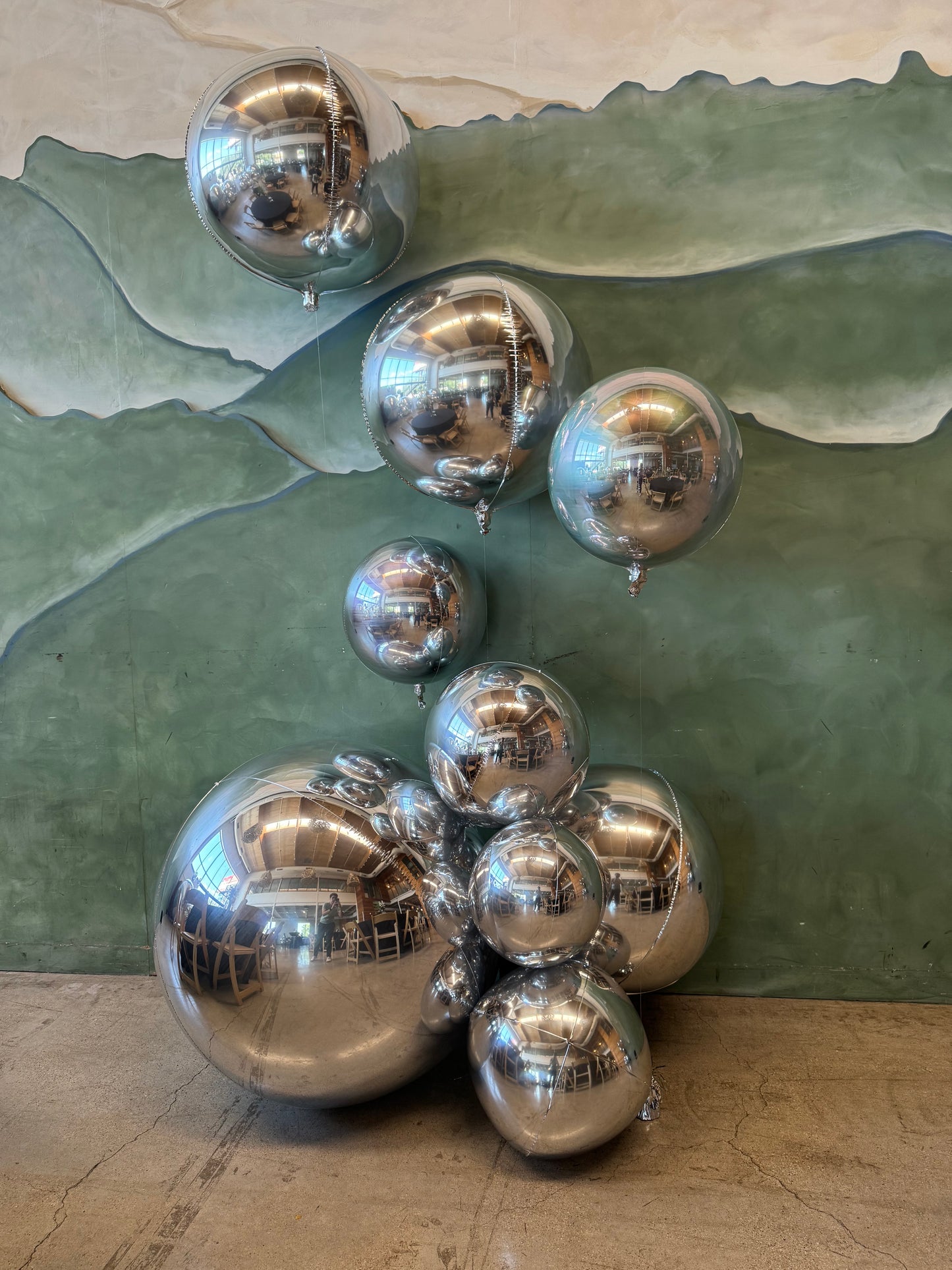 Elegant Bubble Cluster
